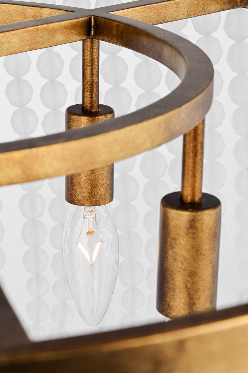 Visual Comfort Studio Collection LXC1146VGD Bellecour Chandelier in Vintage Gild