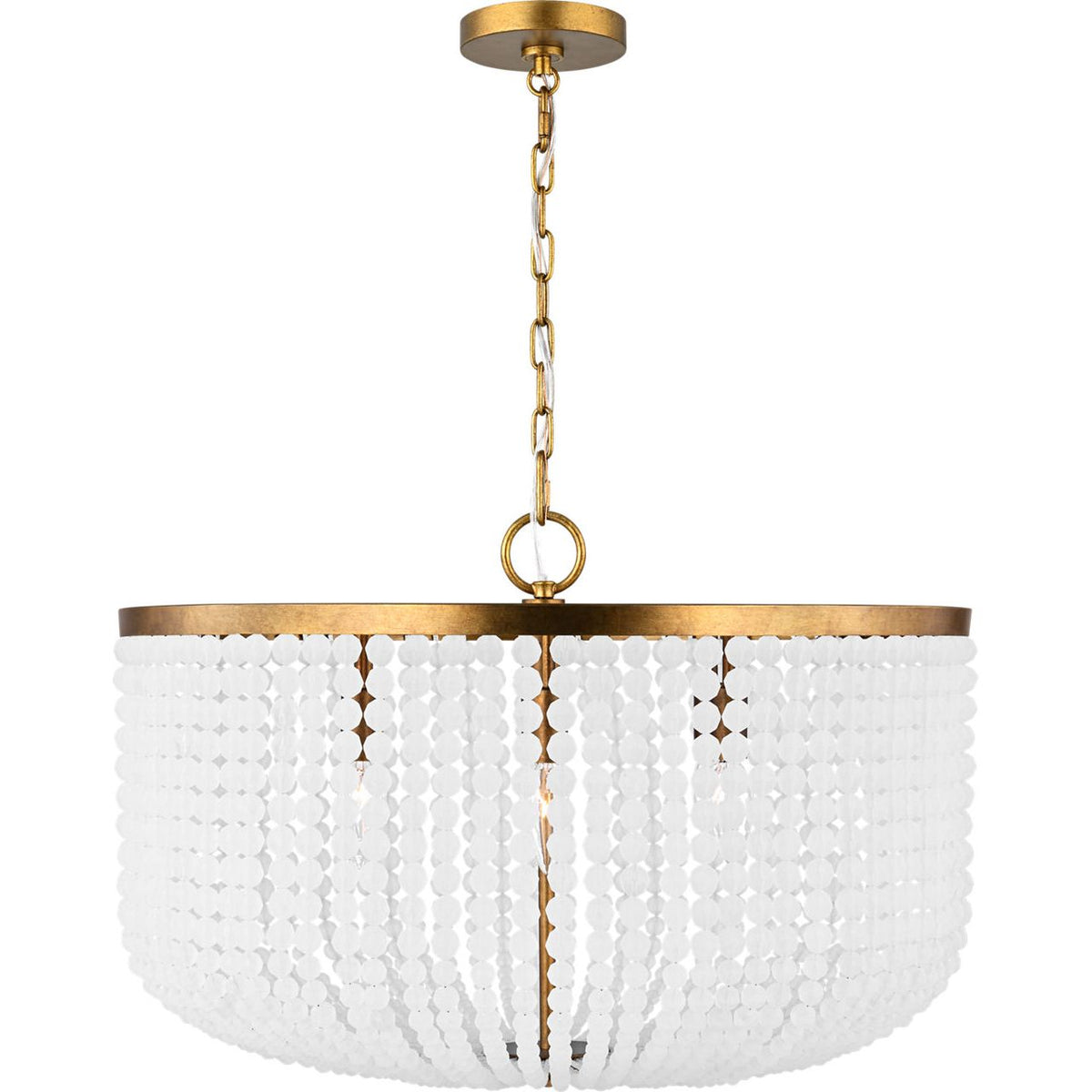 Confort visuel Studio Collection LXC1146VGD Bellecour Suspendu en dorure vintage