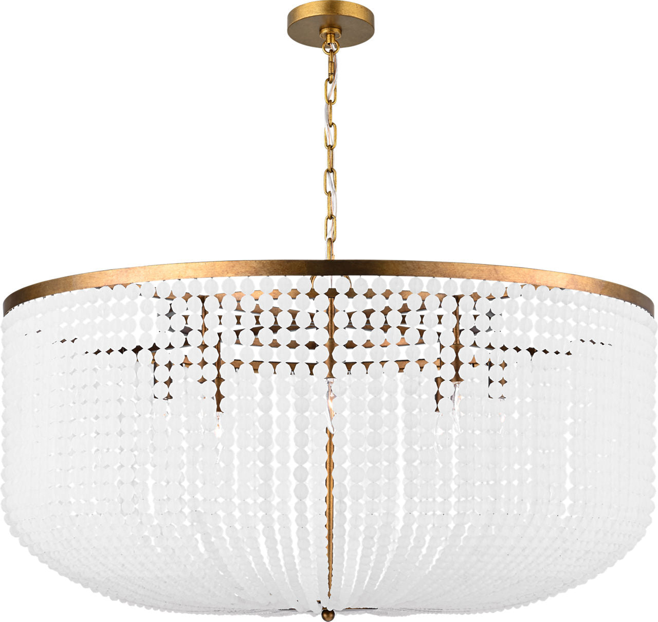 Visual Comfort Studio Collection LXC1158VGD Bellecour Chandelier in Vintage Gild