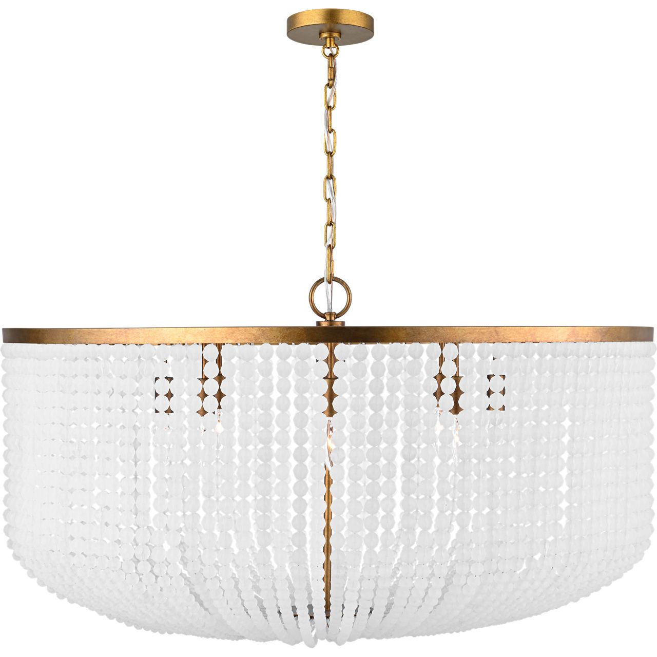 Confort visuel Studio Collection LXC1158VGD Bellecour Suspendu en dorure vintage