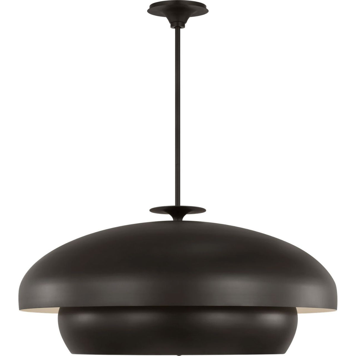 Visual Comfort Studio Collection LXC11910AI Solene Pendant in Aged Iron