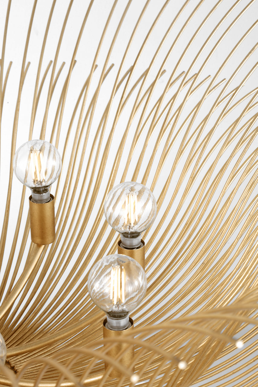 Visual Comfort Studio Collection LXC1218GD Dorelle Chandelier in Gild
