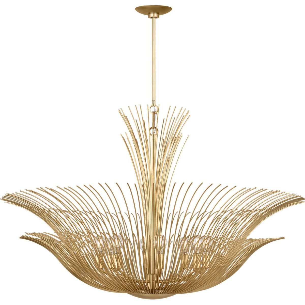 Visual Comfort Studio Collection LXC1218GD Dorelle Chandelier in Gild