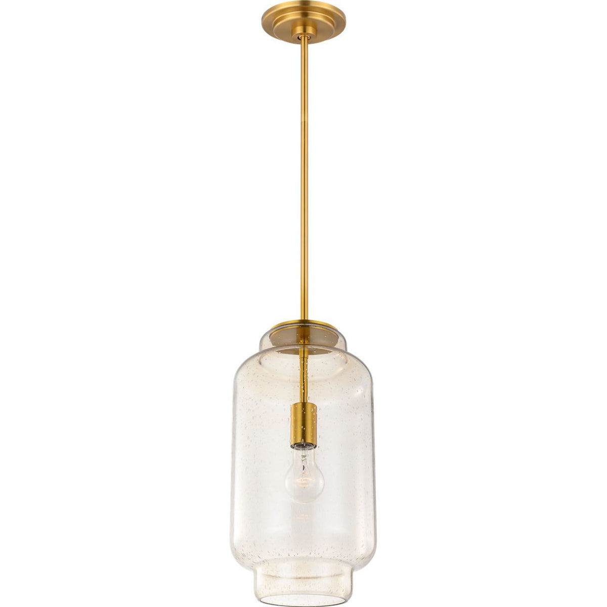 Confort visuel Studio Collection LXP1061BBS Nodier Suspension en laiton bruni