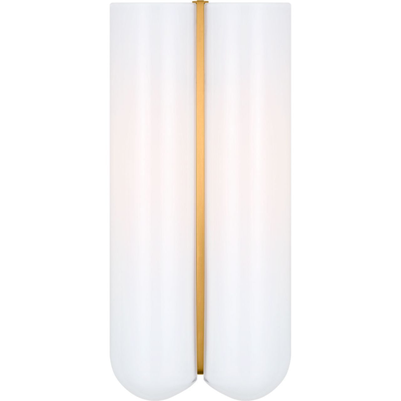 Visual Comfort Studio Collection LXW1061BBS Cheverny Wall Sconce in Burnished Brass