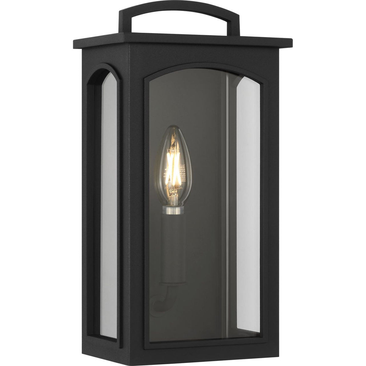 Visual Comfort Studio Collection CO1551TXB Modesto Outdoor Lantern in Textured Black