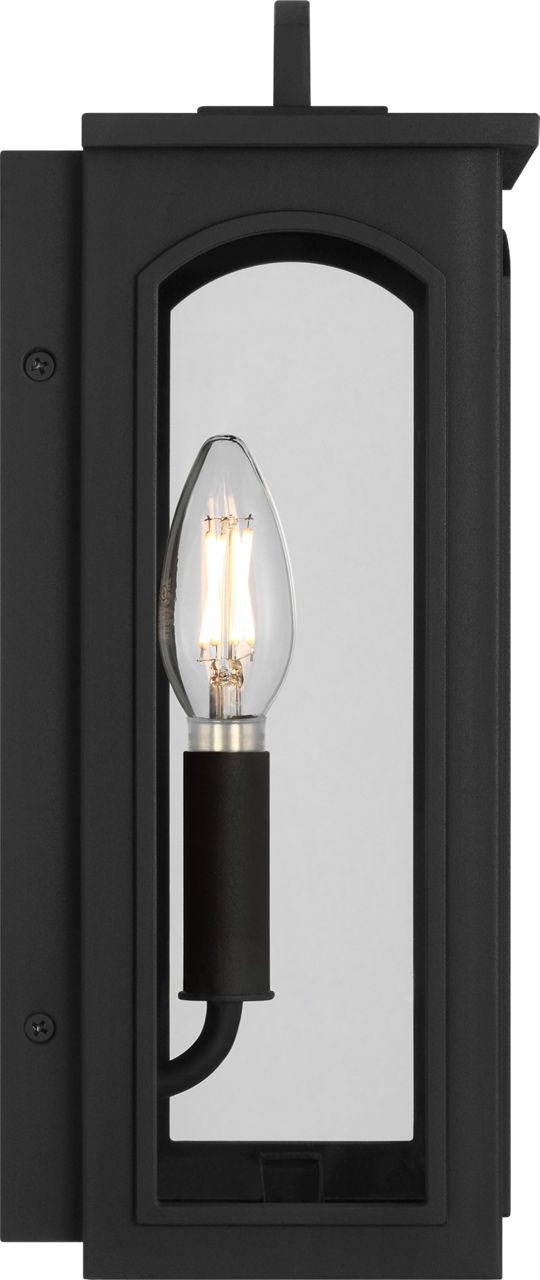 Lanterne d'extérieur Modesto CO1551TXB de la collection Visual Comfort Studio, en noir texturé