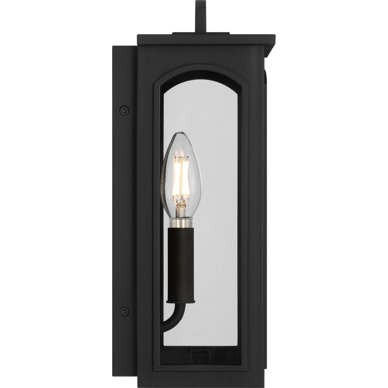 Visual Comfort Studio Collection CO1551TXB Modesto Outdoor Lantern in Textured Black