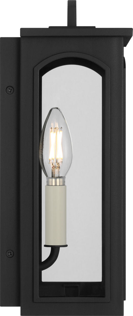 Lanterne d'extérieur Modesto CO1551TXB de la collection Visual Comfort Studio, en noir texturé