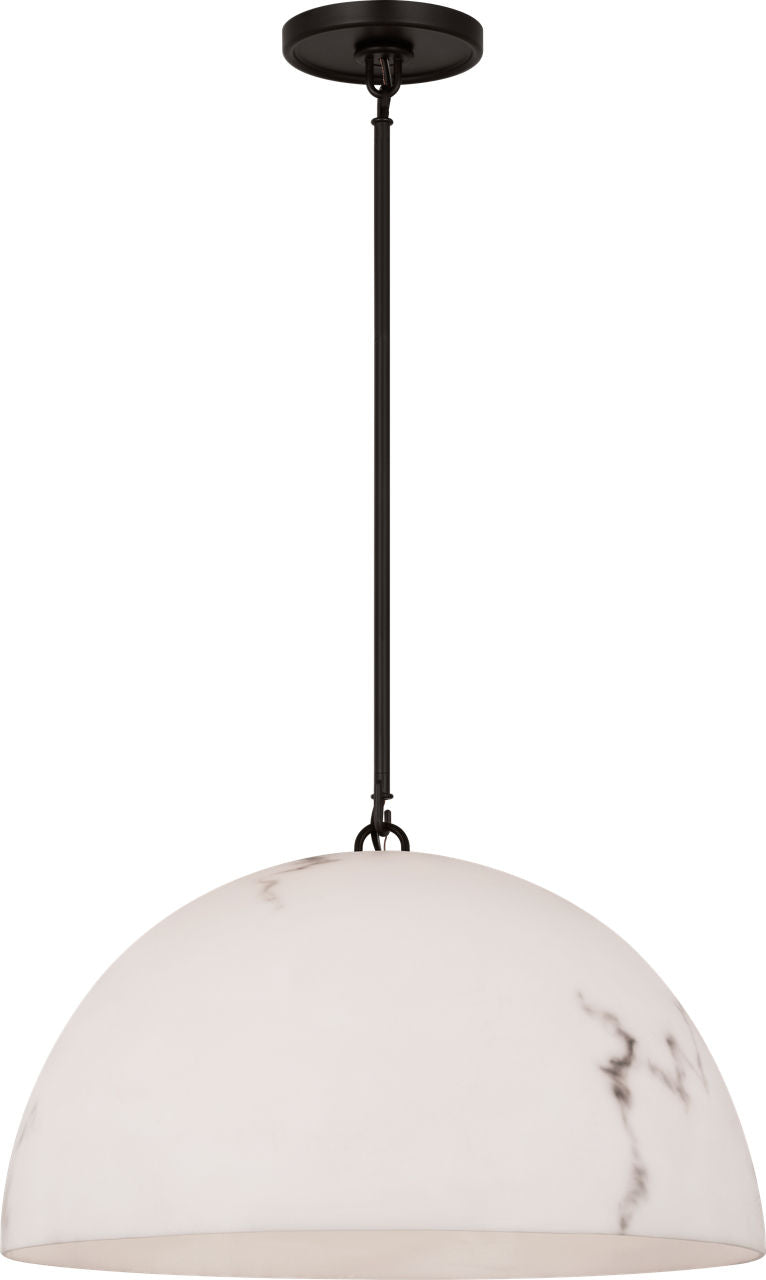 Visual Comfort Studio Collection CP1481AI Savina Pendant in Aged Iron