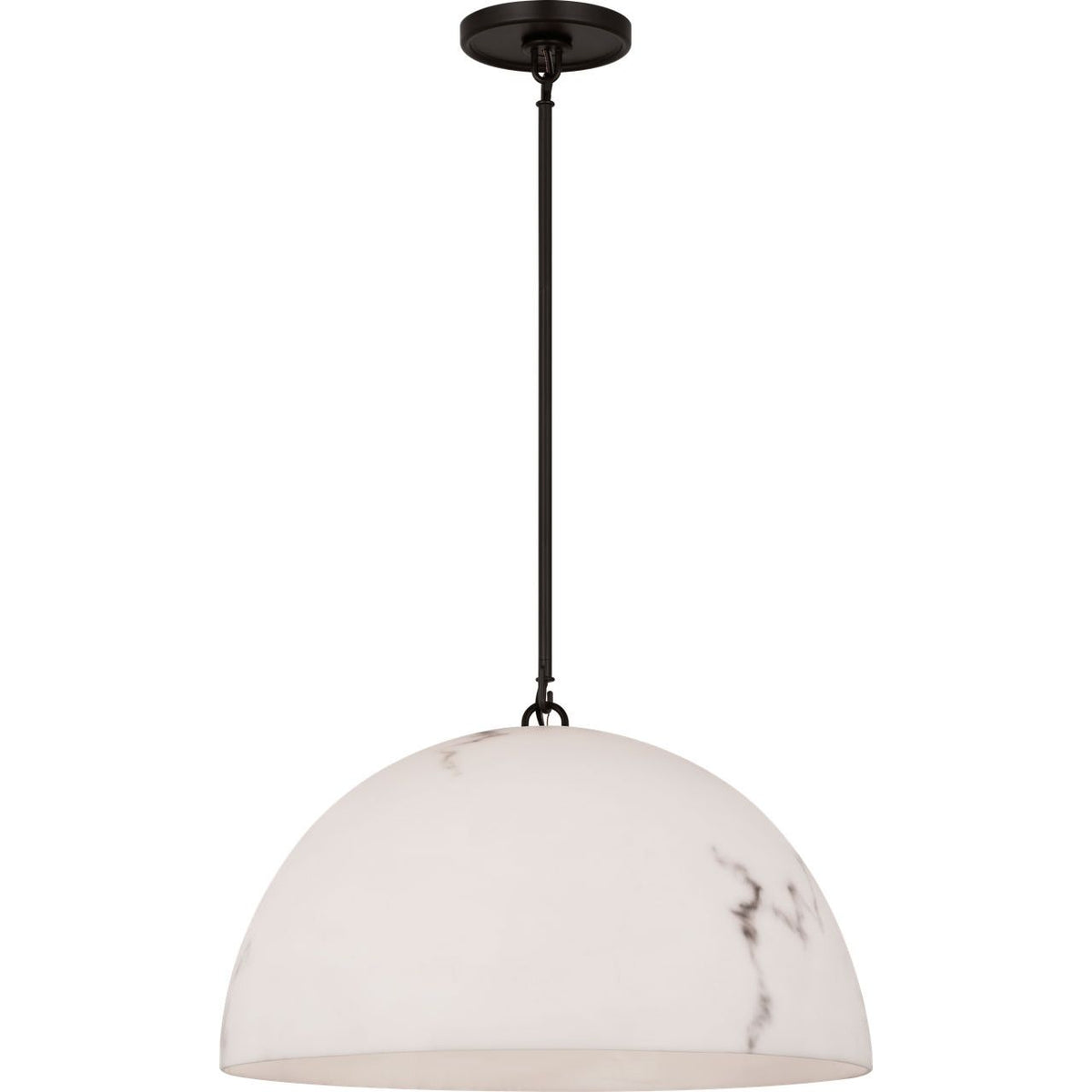 Visual Comfort Studio Collection CP1481AI Savina Pendant in Aged Iron