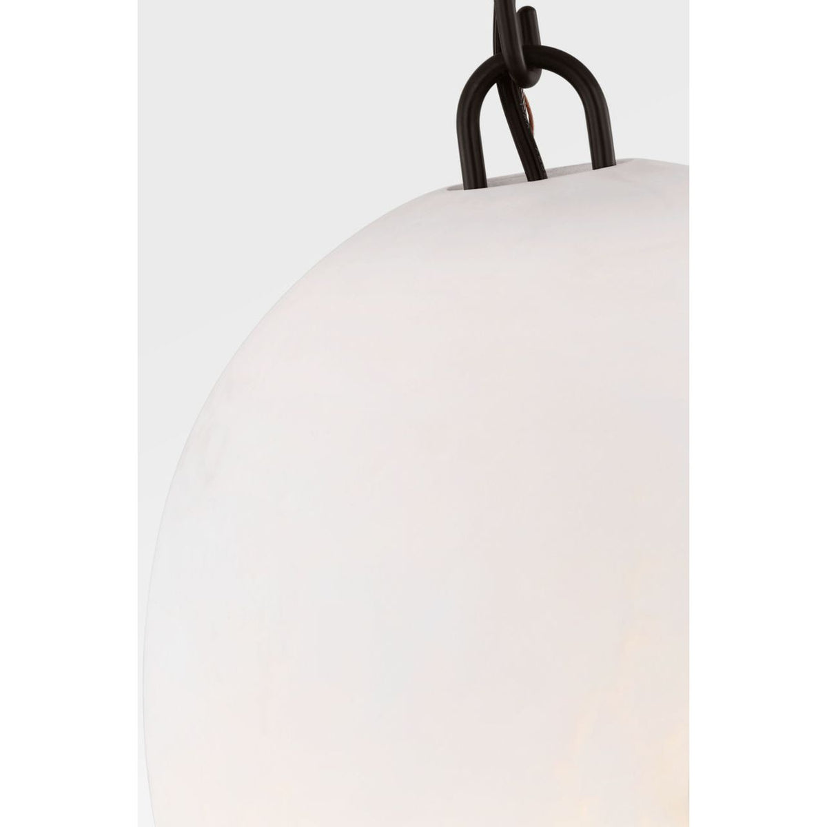 Visual Comfort Studio Collection CP1491AI Savina Pendant in Aged Iron