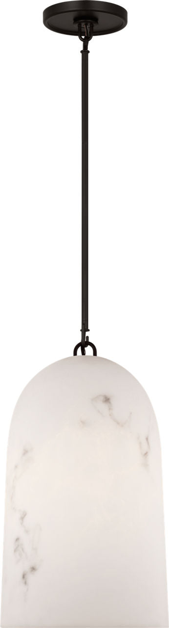 Visual Comfort Studio Collection CP1491AI Savina Pendant in Aged Iron