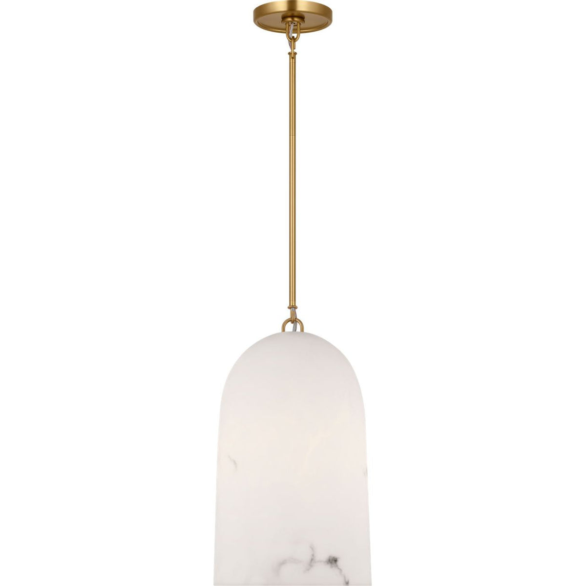 Visual Comfort Studio Collection CP1491BBS Savina Pendant in Burnished Brass