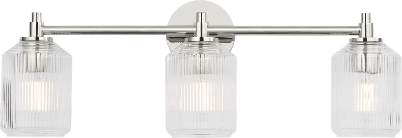 Collection Visual Comfort Studio CV1093PN Baignoire Barstow en nickel poli