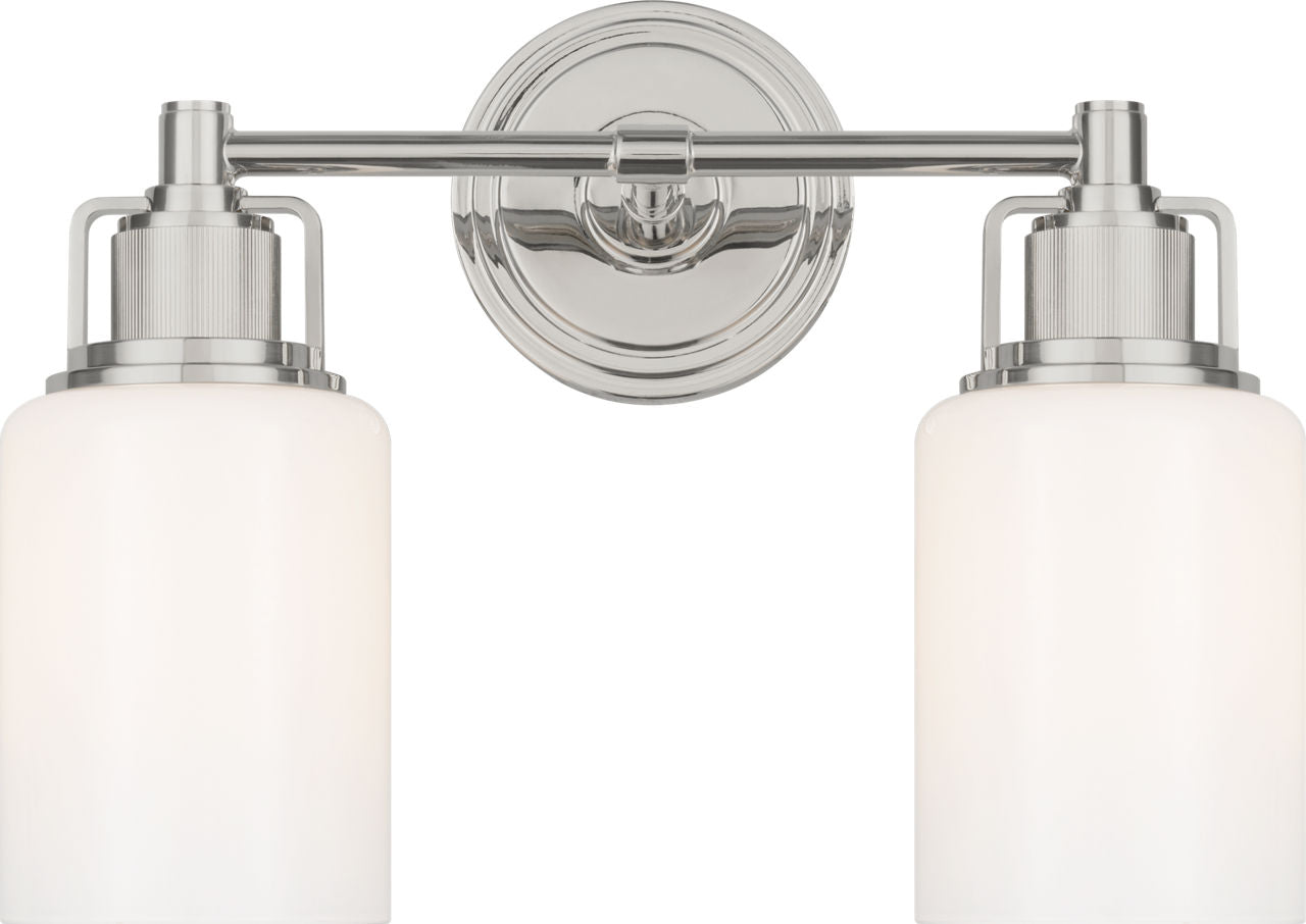 Collection Visual Comfort Studio CV1112PN Baignoire Ashford en nickel poli