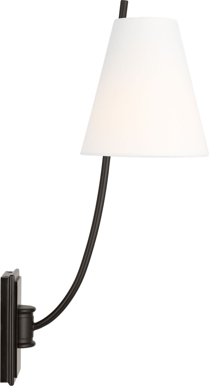 Visual Comfort Studio Collection CW1431AI Marina Sconce in Aged Iron