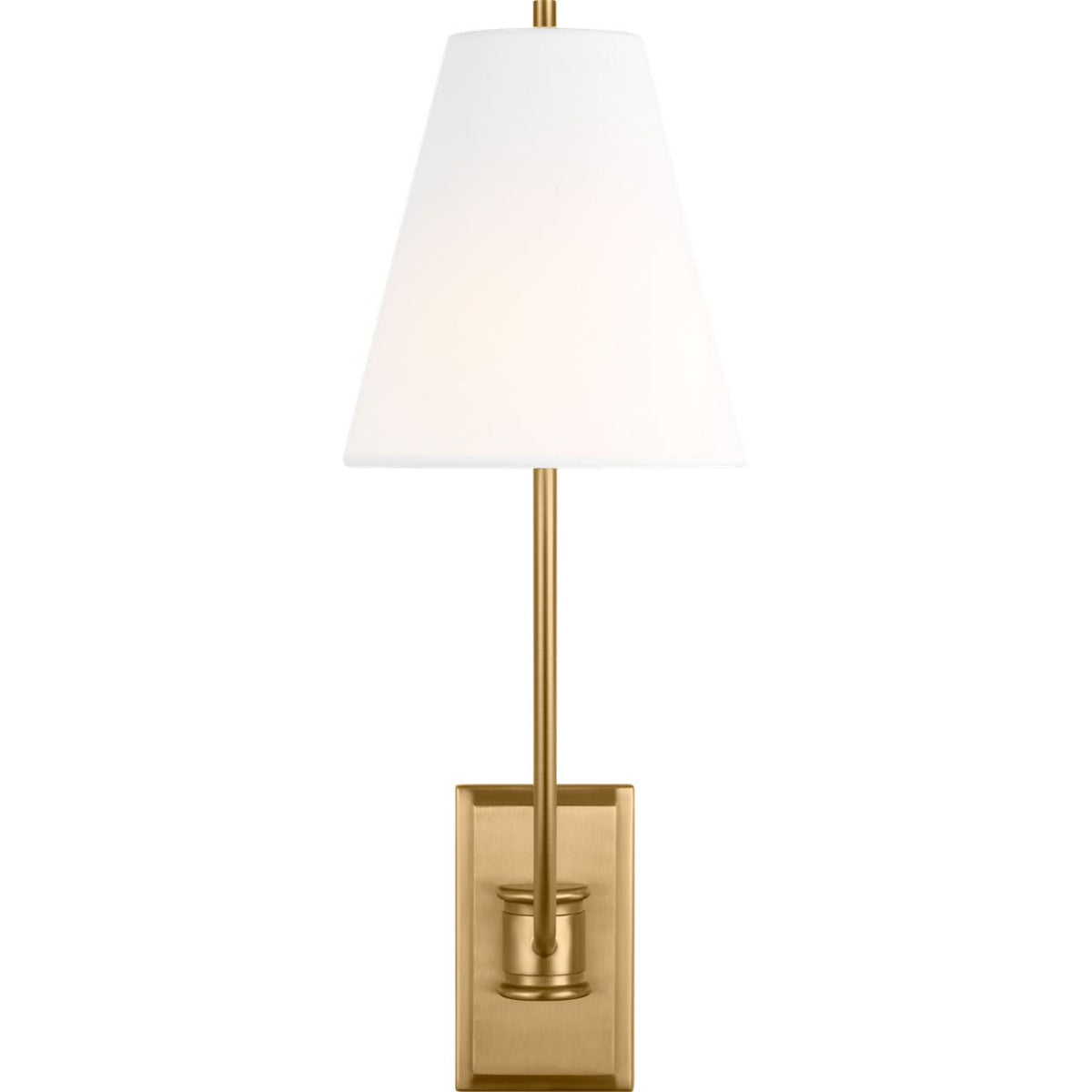 Visual Comfort Studio Collection CW1431BBS Marina Sconce in Burnished Brass