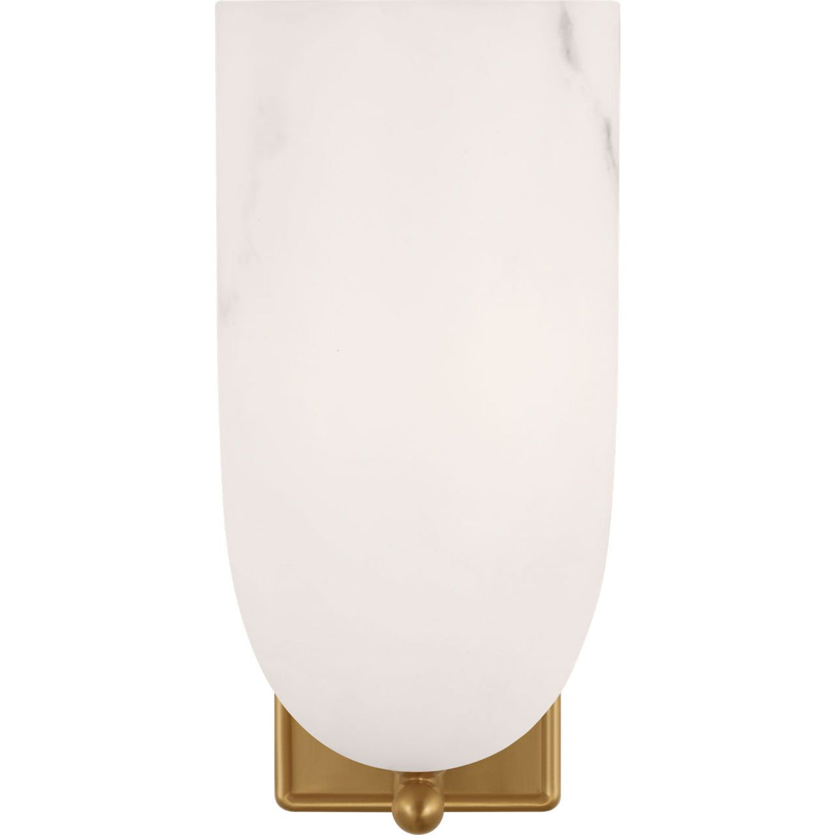 Visual Comfort Studio Collection CW1441BBS Savina Sconce in Burnished Brass