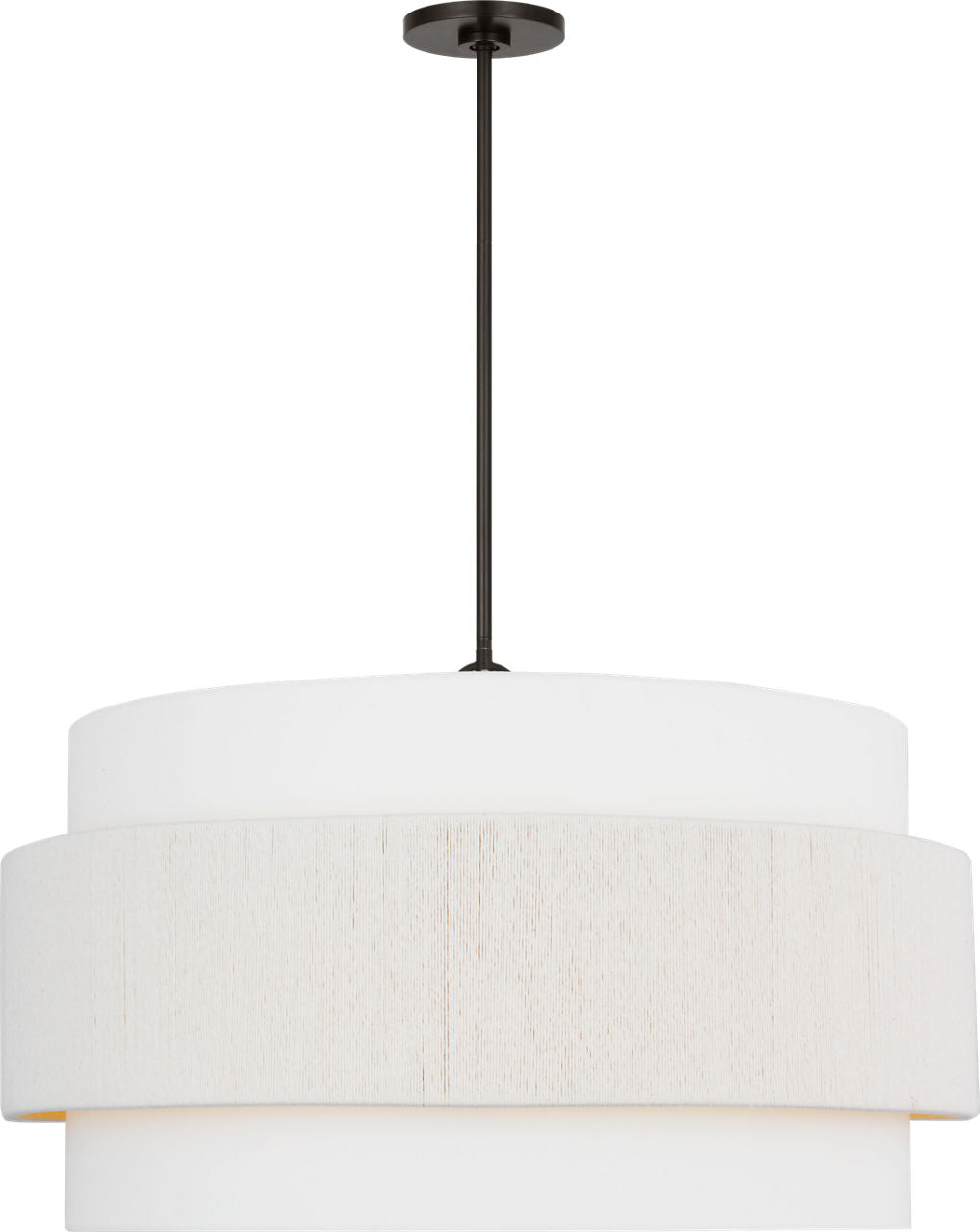 Visual Comfort Studio Collection EP1196AI Belaro Hanging Shade in Aged Iron