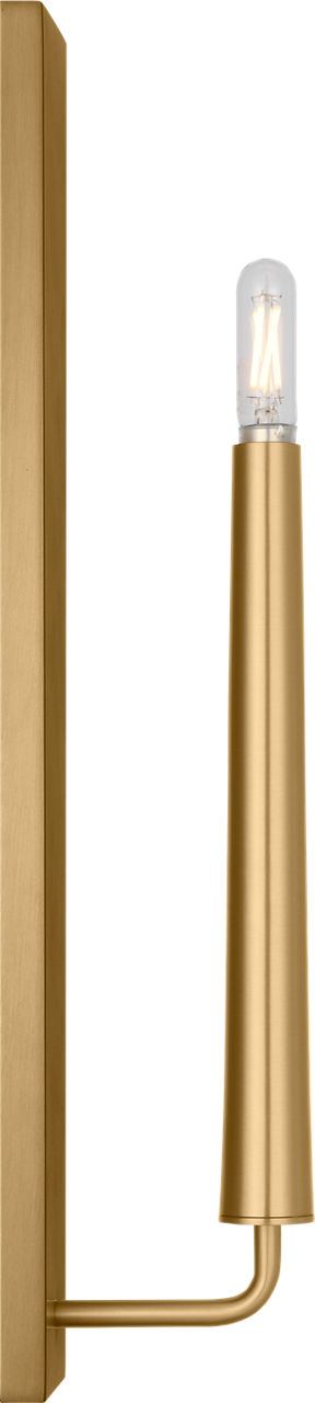 Visual Comfort Studio Collection EW1241BBS Lois Sconce in Burnished Brass