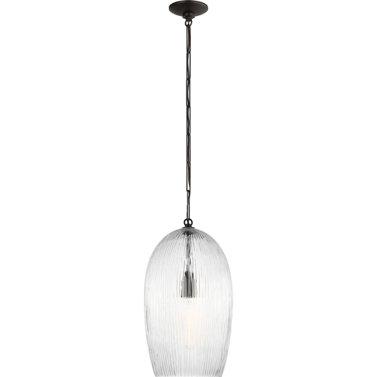 Collection Studio Visual Comfort HP1001AI Serafina Suspension en fer vieilli