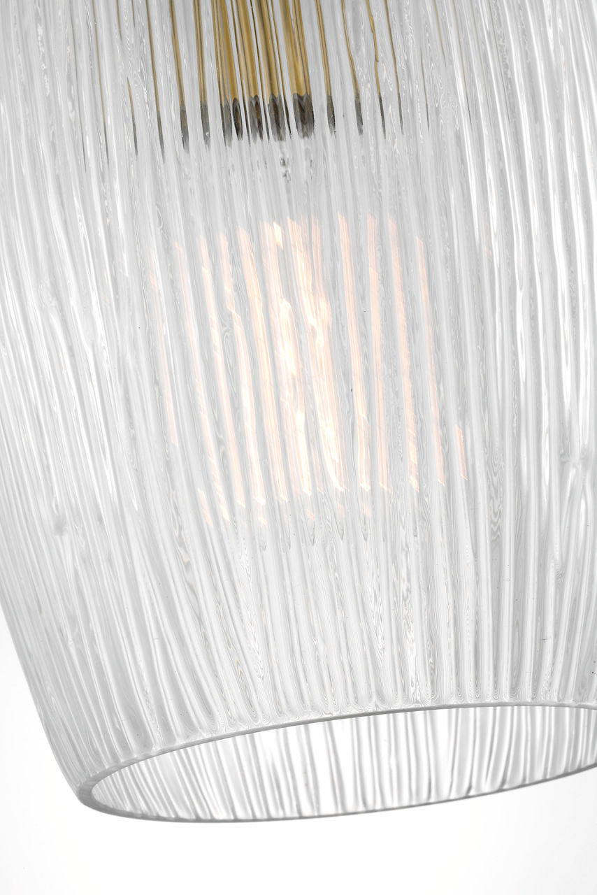 Visual Comfort Studio Collection HP1001BBS Serafina Pendant in Burnished Brass