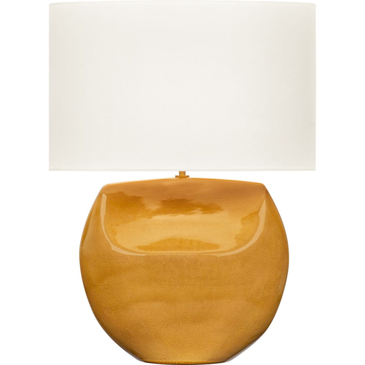 Visual Comfort Studio Collection HT1161CHO Pente Table Lamp in Cracked Honey