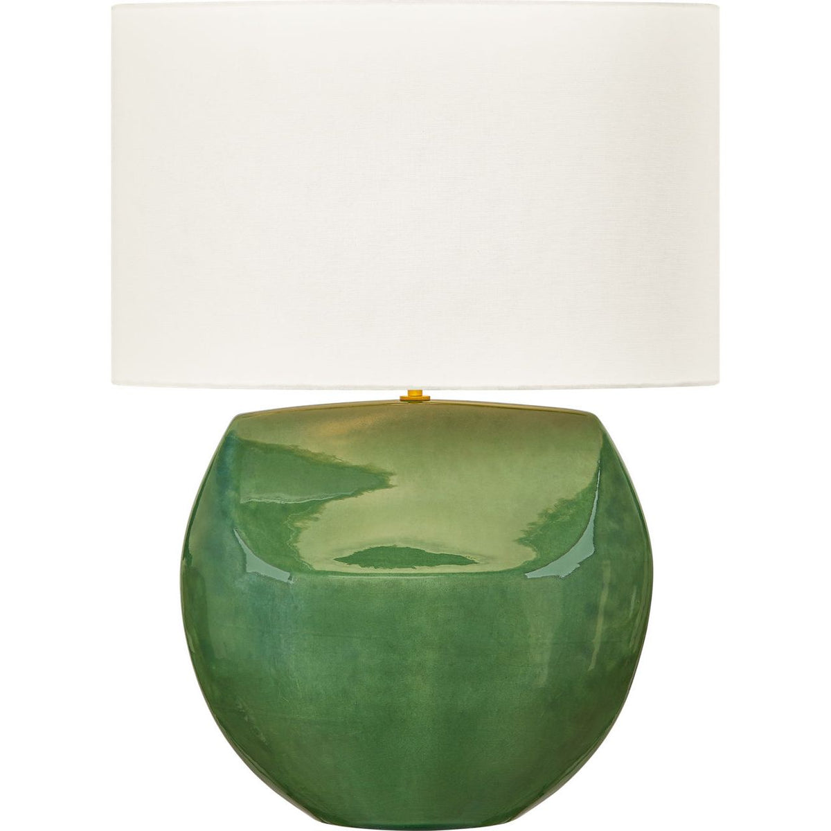 Visual Comfort Studio Collection HT1161GG Pente Table Lamp in Green
