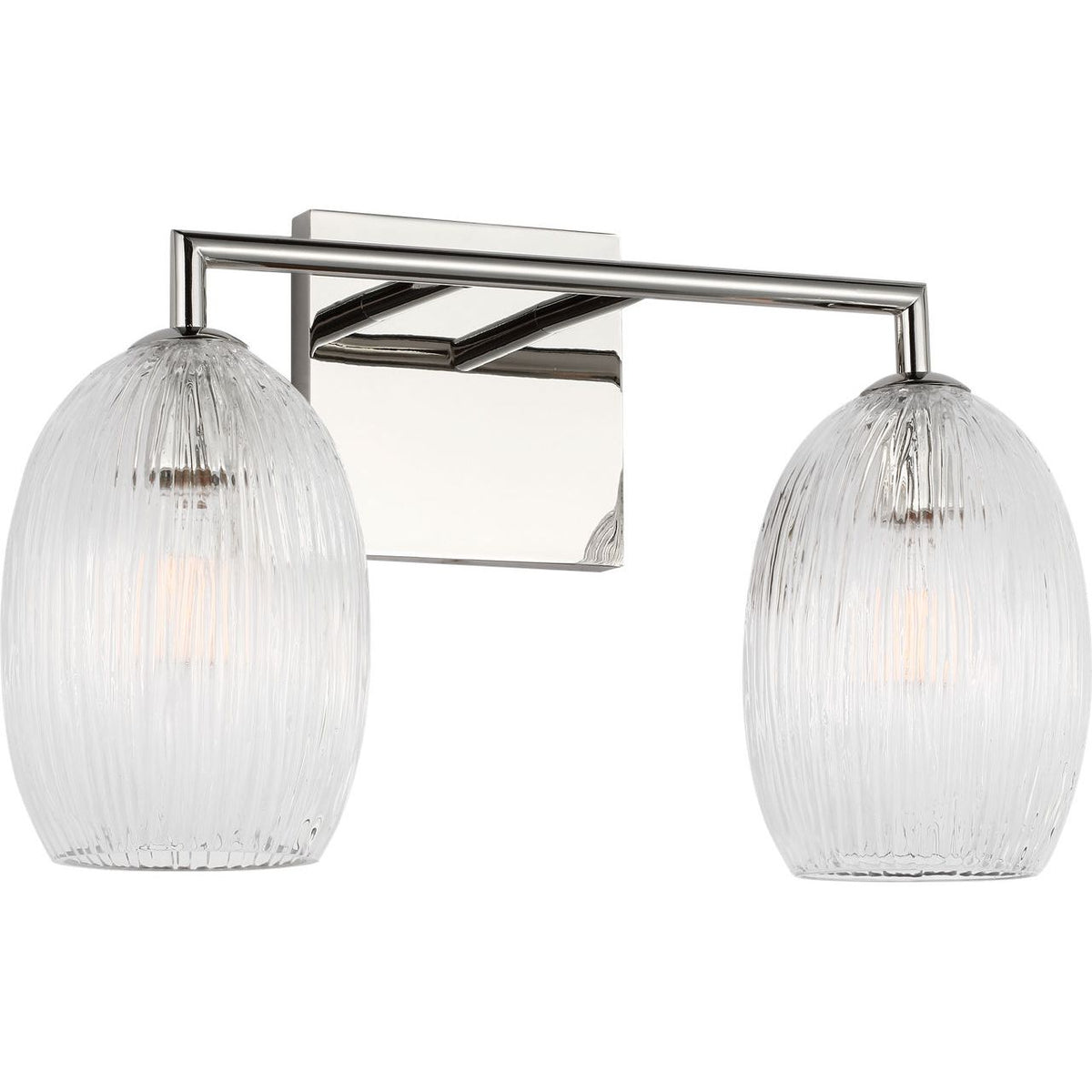 Visual Comfort Studio Collection HV1002PN Serafina Bath in Polished Nickel