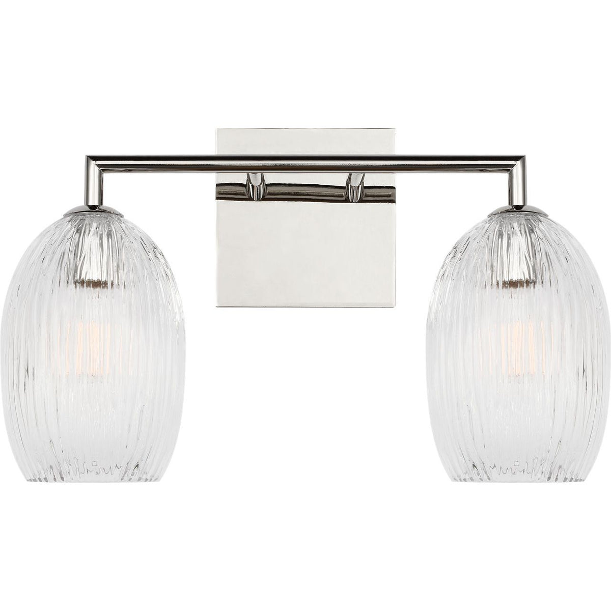 Visual Comfort Studio Collection HV1002PN Serafina Bath in Polished Nickel