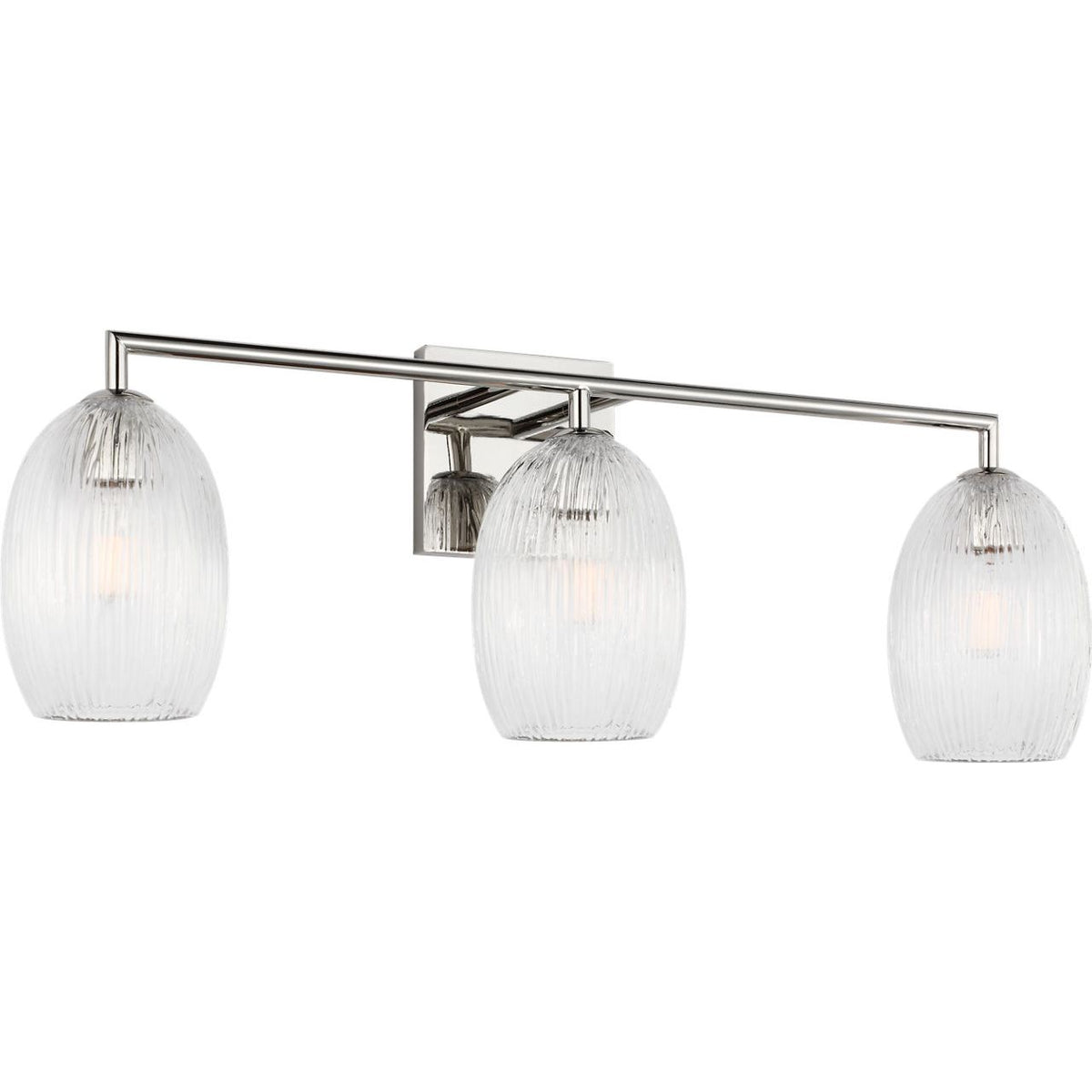 Visual Comfort Studio Collection HV1003PN Serafina Bath in Polished Nickel