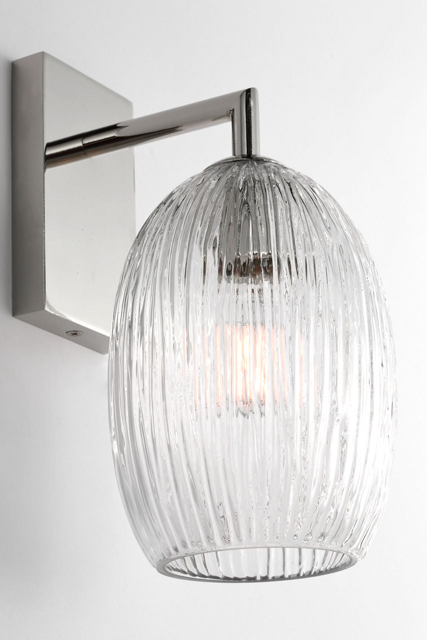 Visual Comfort Studio Collection HW1001PN Serafina Sconce in Polished Nickel