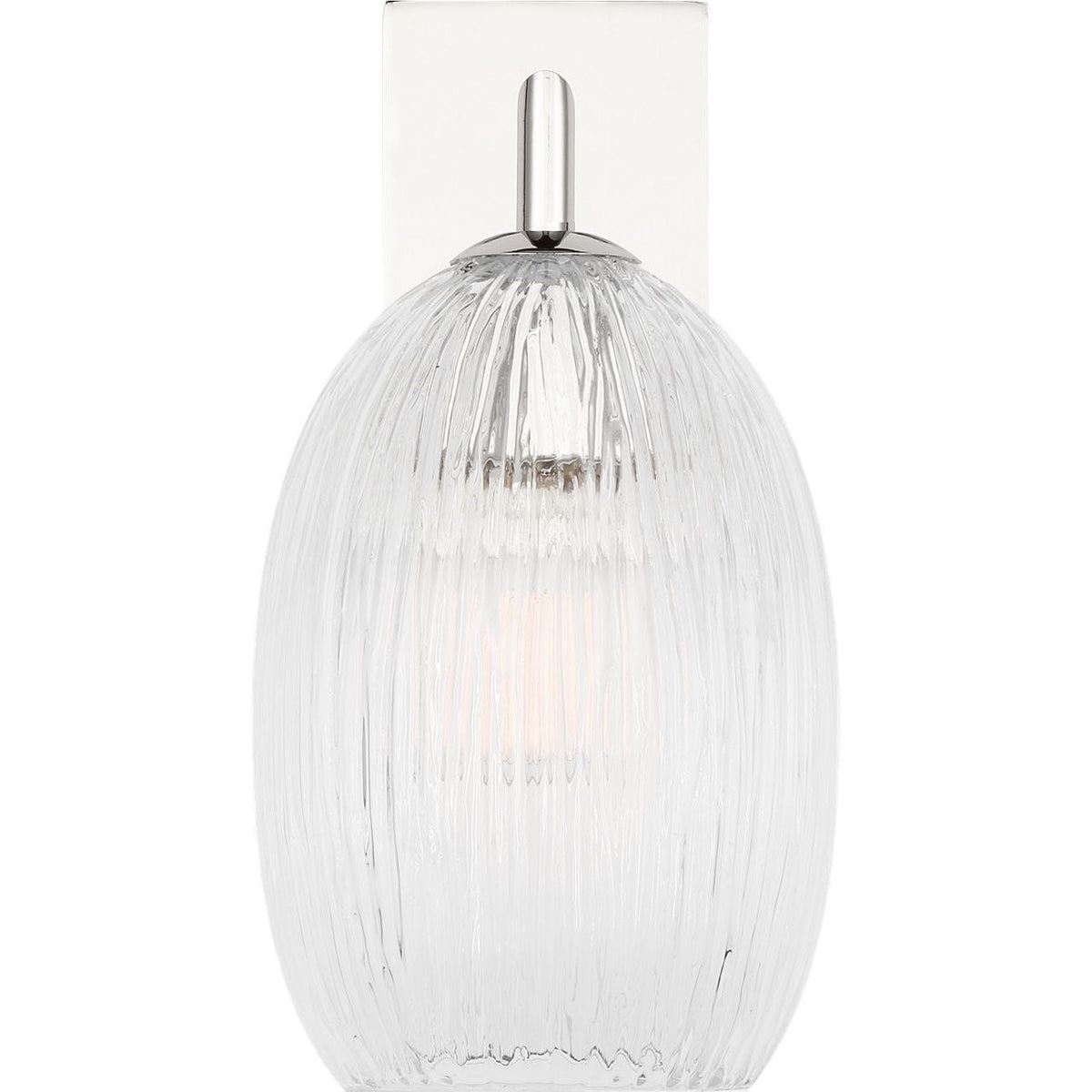 Visual Comfort Studio Collection HW1001PN Serafina Sconce in Polished Nickel