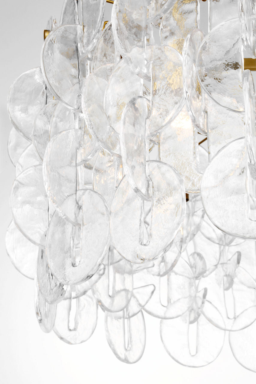 Visual Comfort Studio Collection KSC1158BBS Candace Chandelier in Burnished Brass