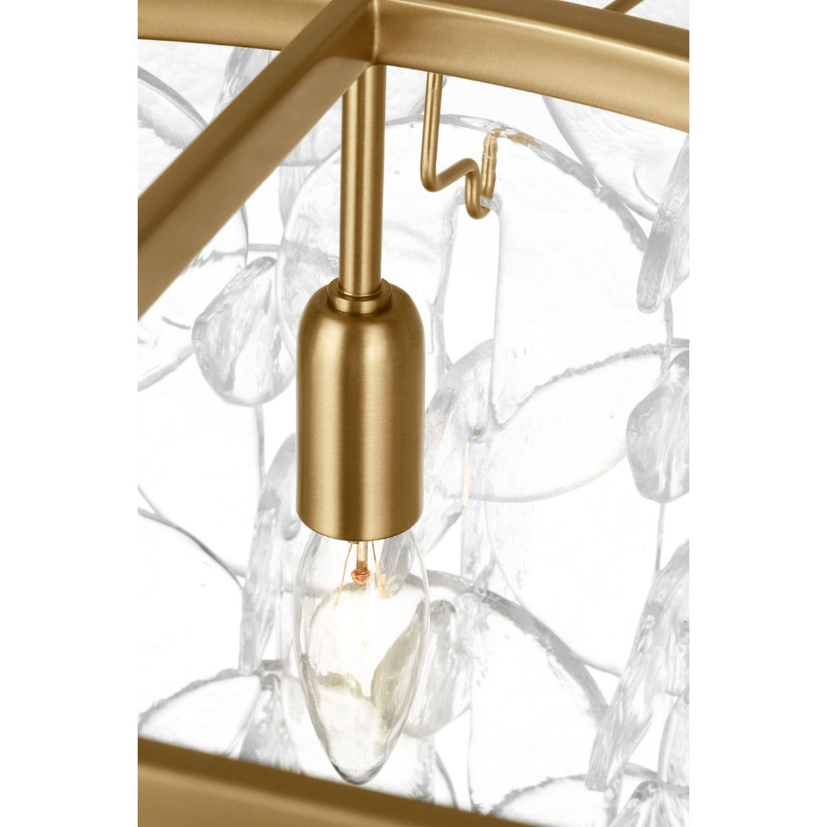 Visual Comfort Studio Collection KSC1158BBS Candace Chandelier in Burnished Brass