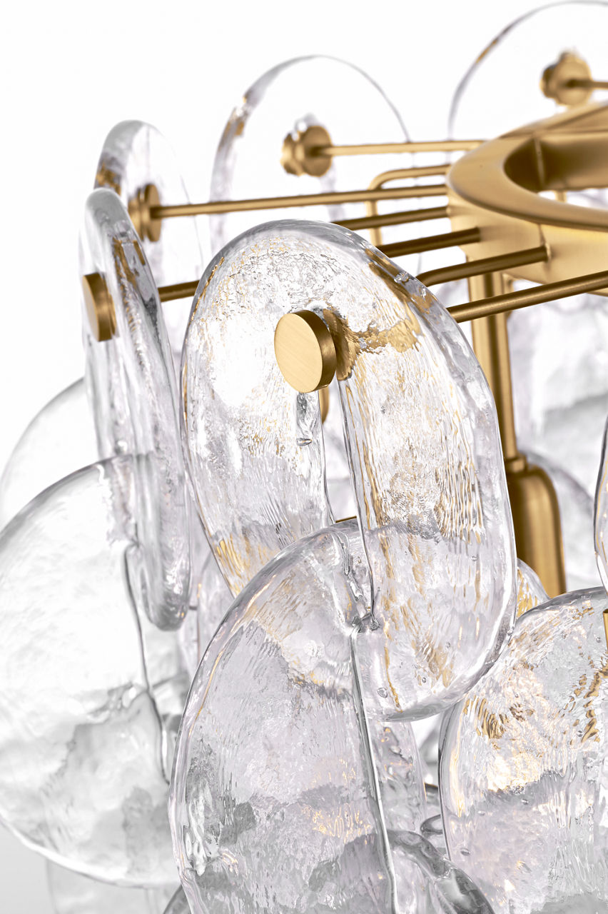 Visual Comfort Studio Collection KSC1165BBS Candace Chandelier in Burnished Brass
