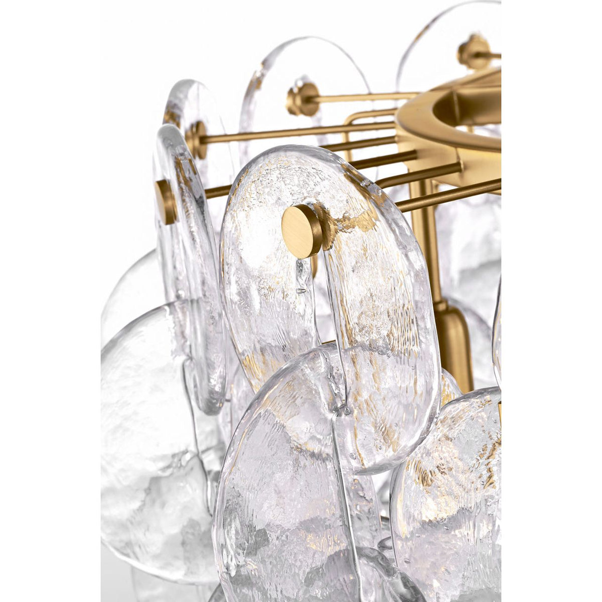 Visual Comfort Studio Collection KSC1165BBS Candace Chandelier in Burnished Brass