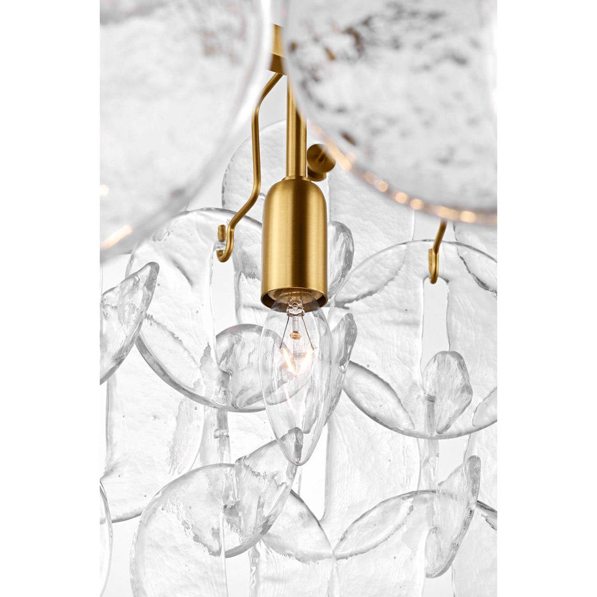 Visual Comfort Studio Collection KSC1165BBS Candace Chandelier in Burnished Brass