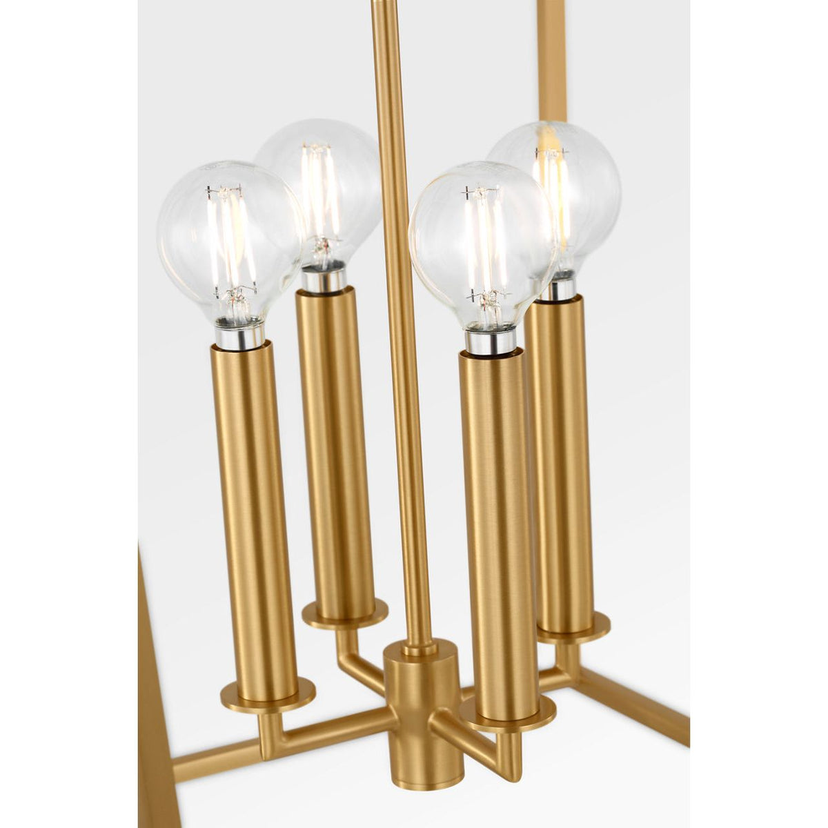 Collection Visual Comfort Studio KSC1174BBS Lanterne Carlyle en laiton bruni