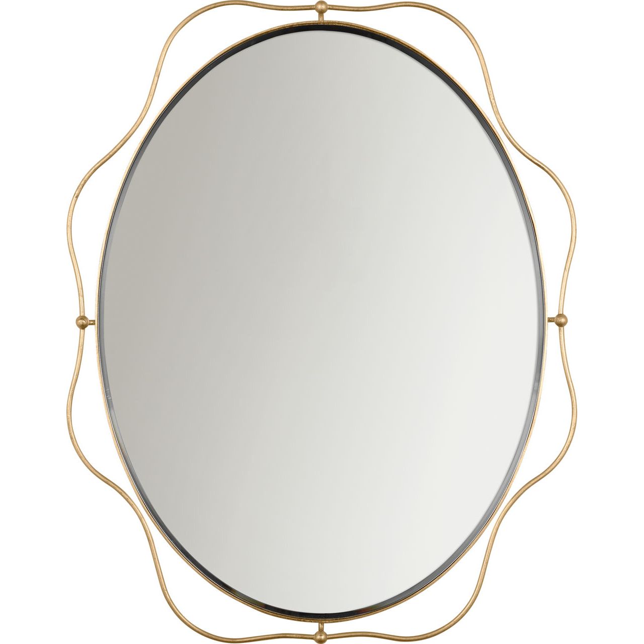 Visual Comfort Studio Collection KSMR100GD Sargasso Mirror in Gild