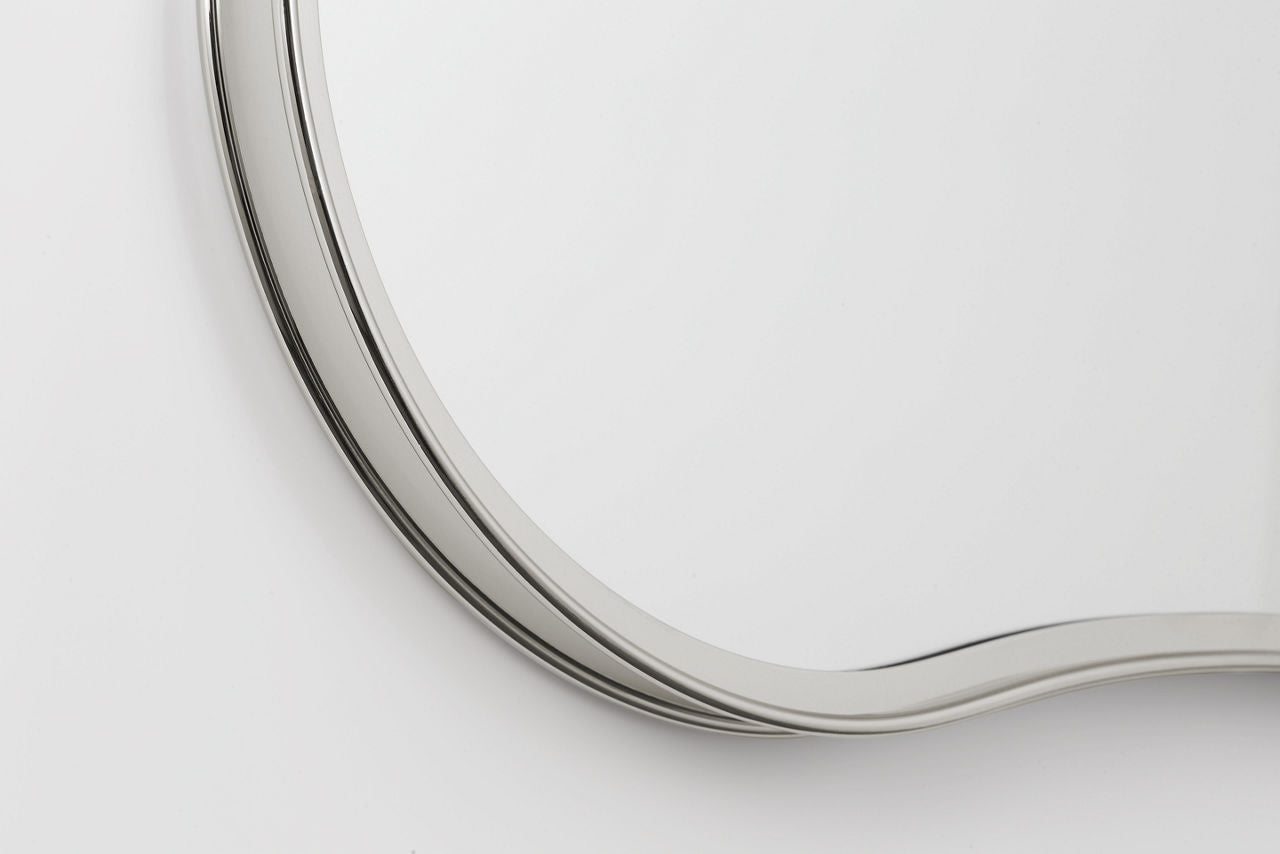 Miroir Cosway KSMR101PN de la collection Visual Comfort Studio, finition nickel poli