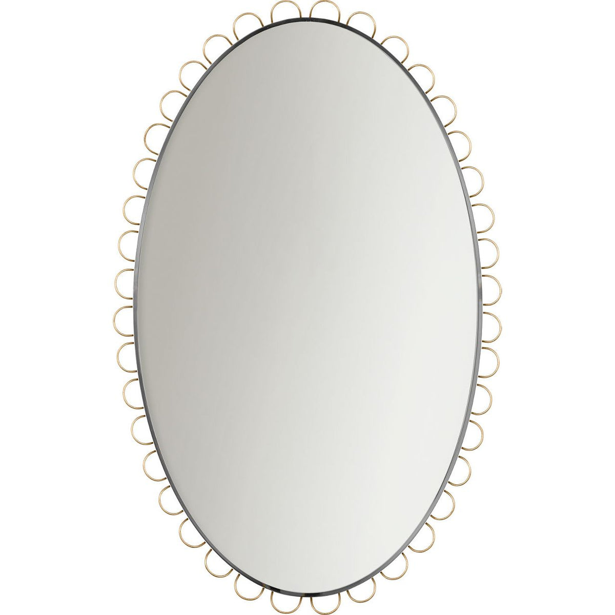 Visual Comfort Studio Collection KSMR103GD Tirreno Mirror in Gild