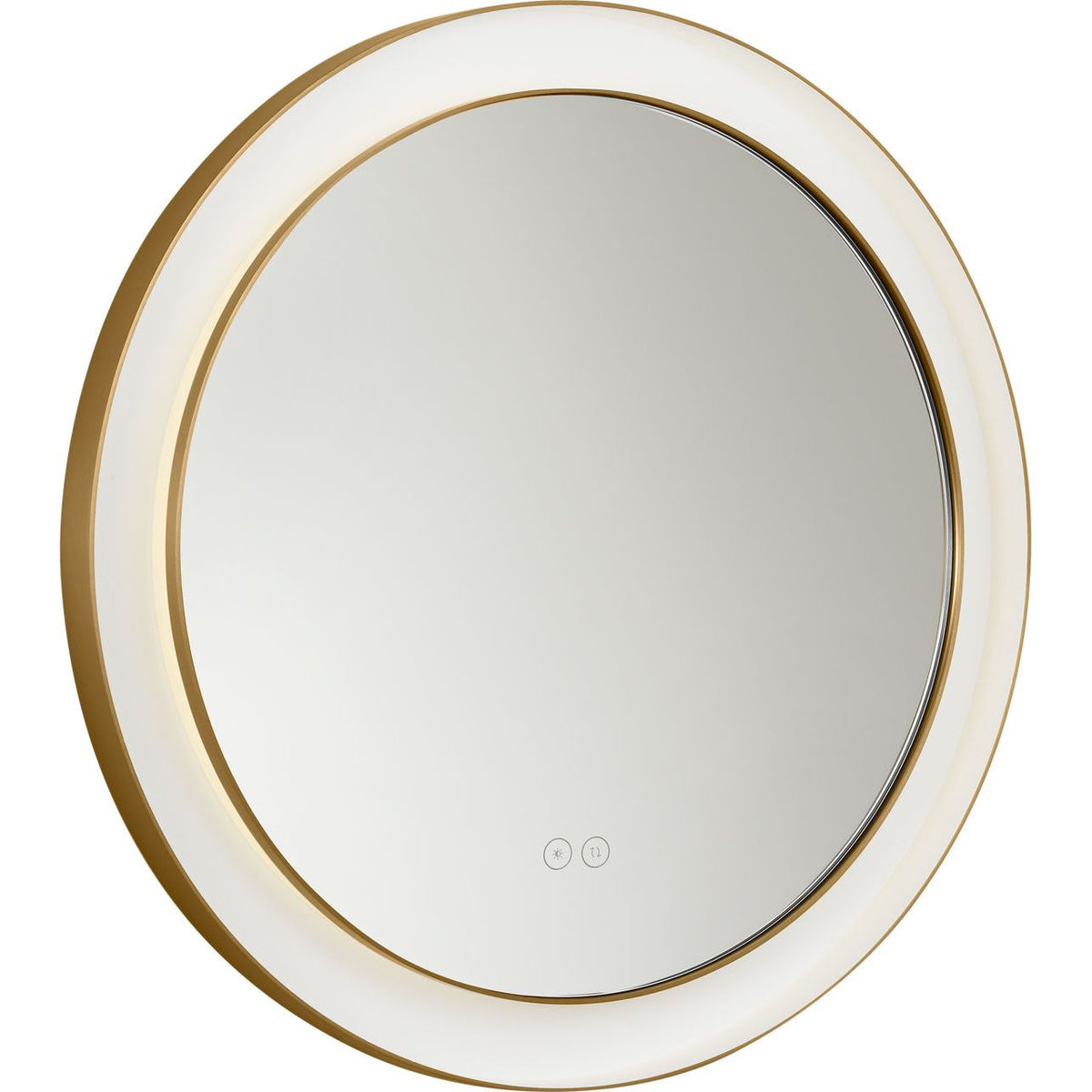 Collection Visual Comfort Studio KSMRIL104BBS Miroir Chopin illuminé en laiton bruni