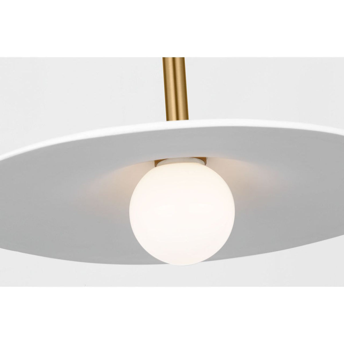 Collection Studio Visual Comfort KSP1191BBS Endicott Suspension en laiton bruni