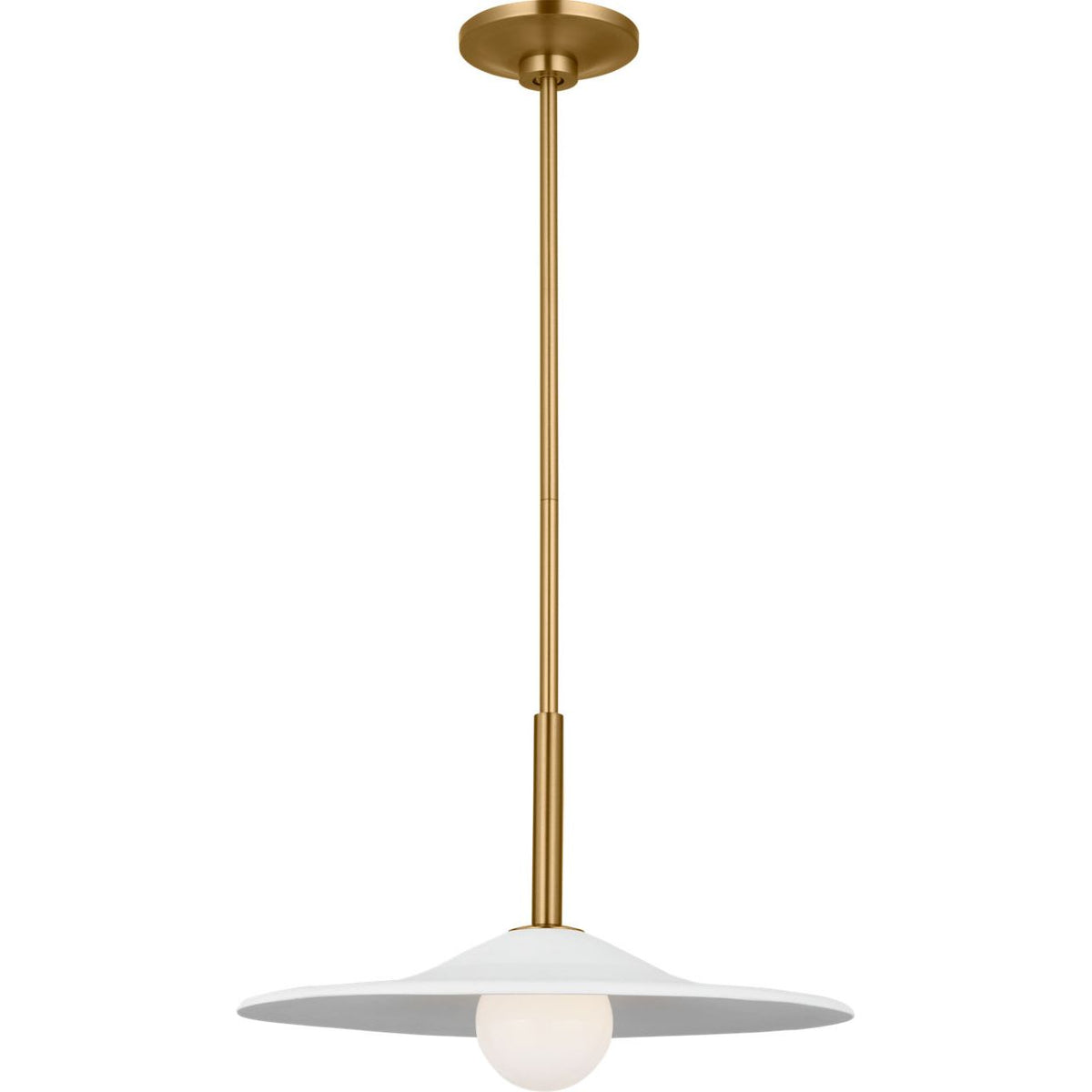 Collection Studio Visual Comfort KSP1191BBS Endicott Suspension en laiton bruni