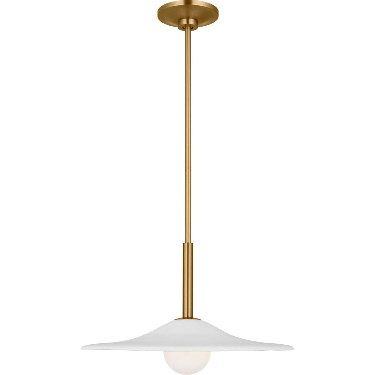 Collection Studio Visual Comfort KSP1191BBS Endicott Suspension en laiton bruni