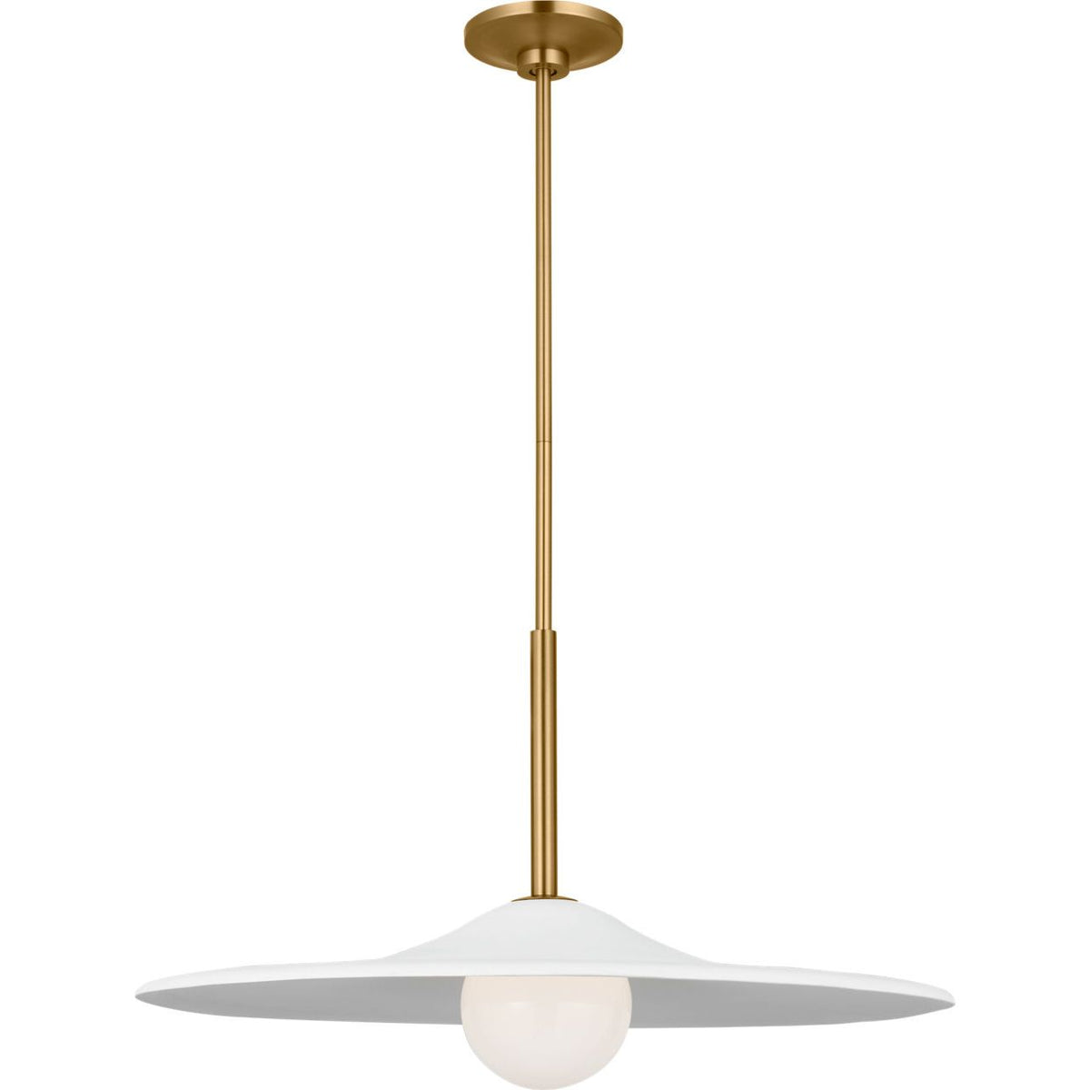 Collection Studio Visual Comfort KSP1201BBS Endicott Suspension en laiton bruni