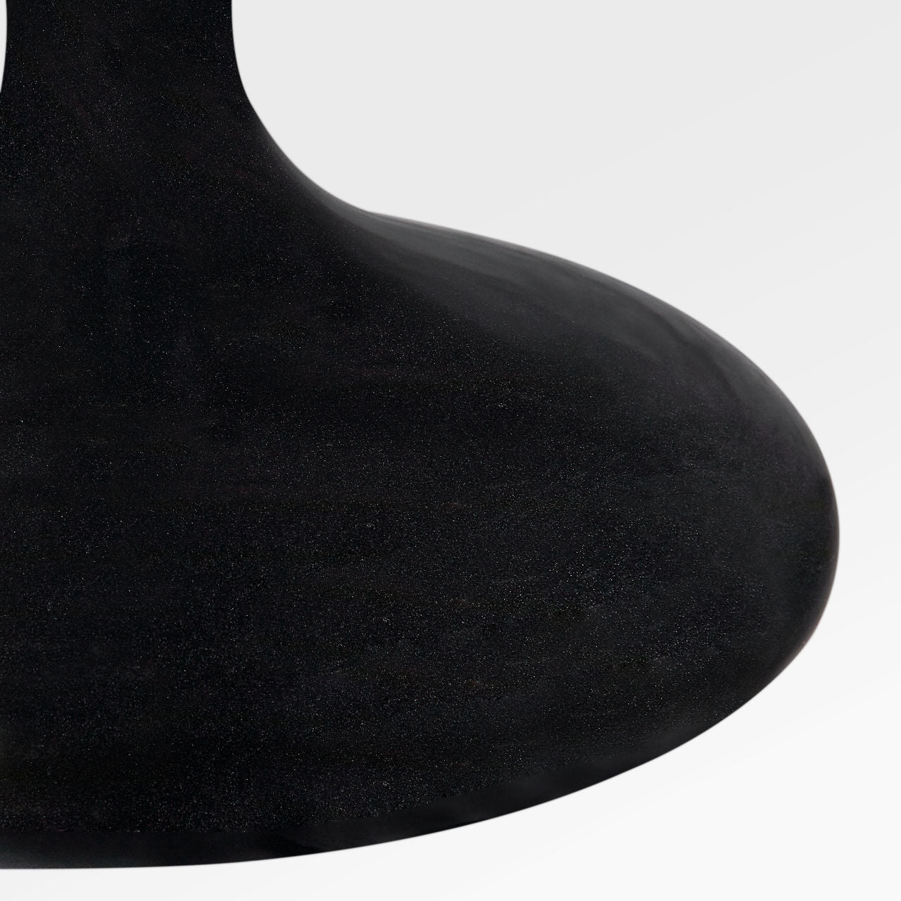 Visual Comfort Studio Collection KST1251CBK Amber Table Lamp in Black Ceramic