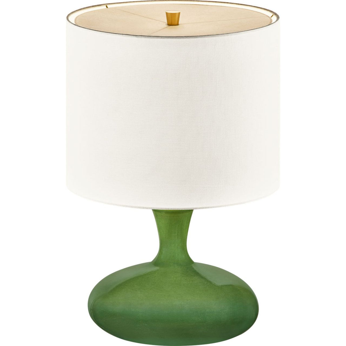 Collection Studio Visual Comfort KST1251GG Ambre Lampe de table en vert